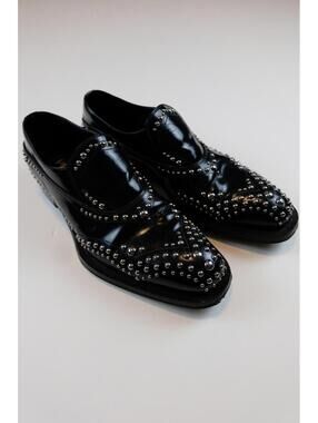 Prada 2012 Brogue Studded Dress Shoes